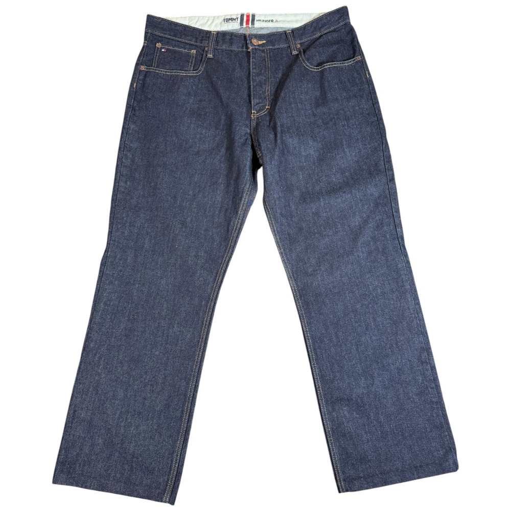 Tommy‎ Hilfiger 85 Men's Premium Denim Jeans 38x29 Classic Straight 100% Cotton